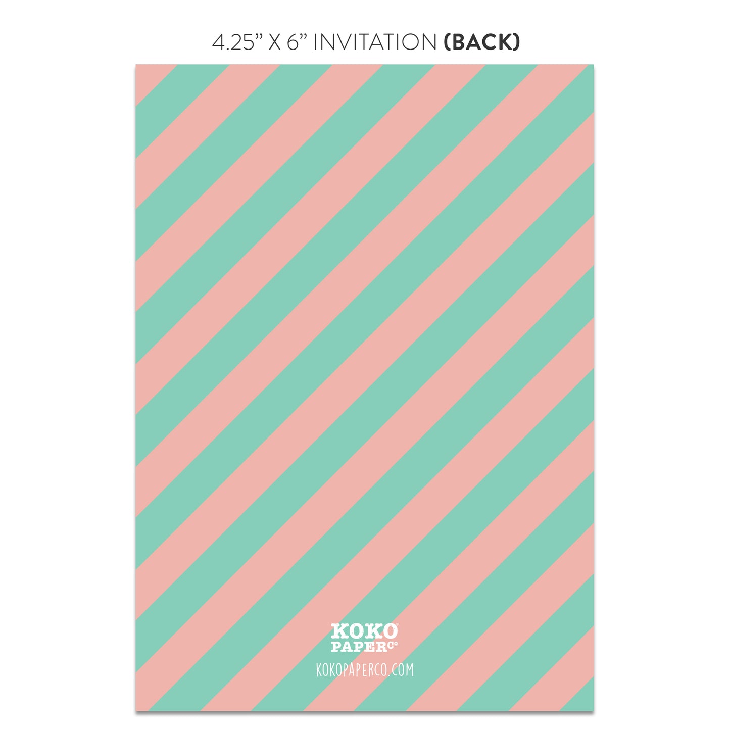 Birthday Cake Invitations