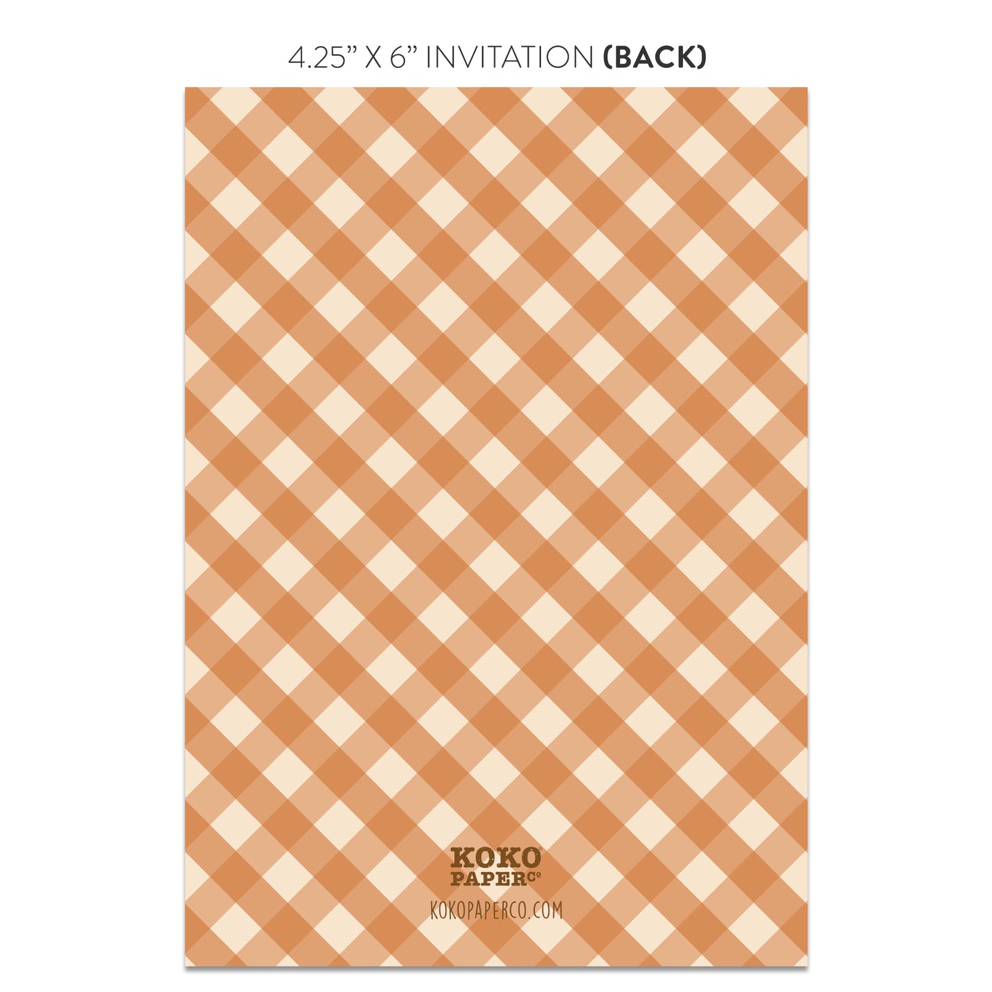 Harvest Baby Blocks Fall Baby Shower Invitations