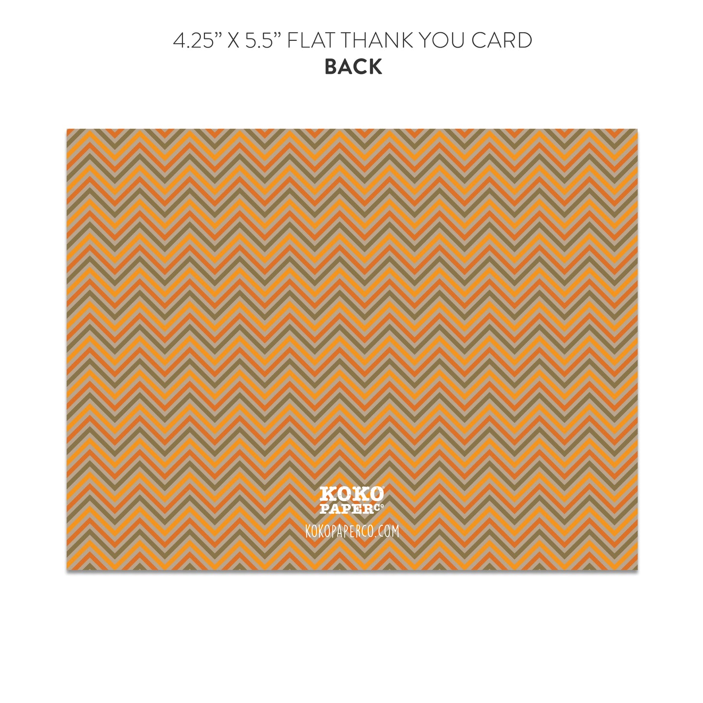 Sweet Little Pumpkin Thank You Cards (Flat)