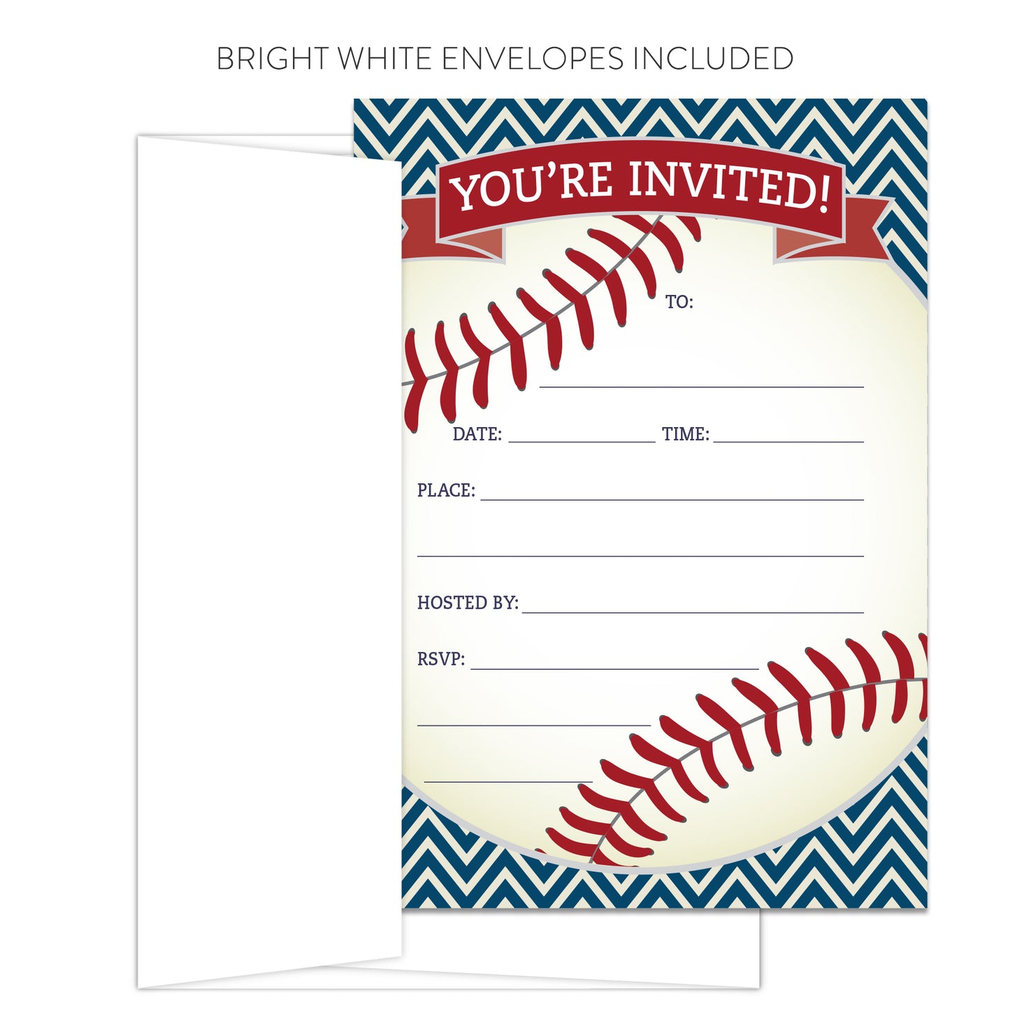 Baseball Party Invitations