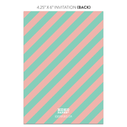 Birthday Cake Invitations