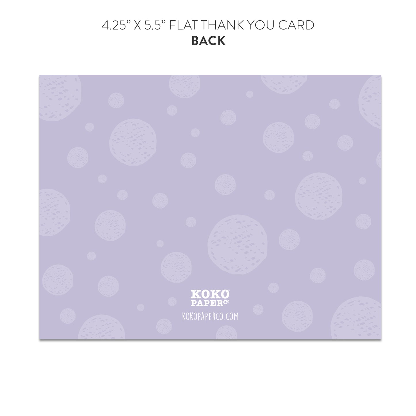 Bunny Thank You Cards (Flat)