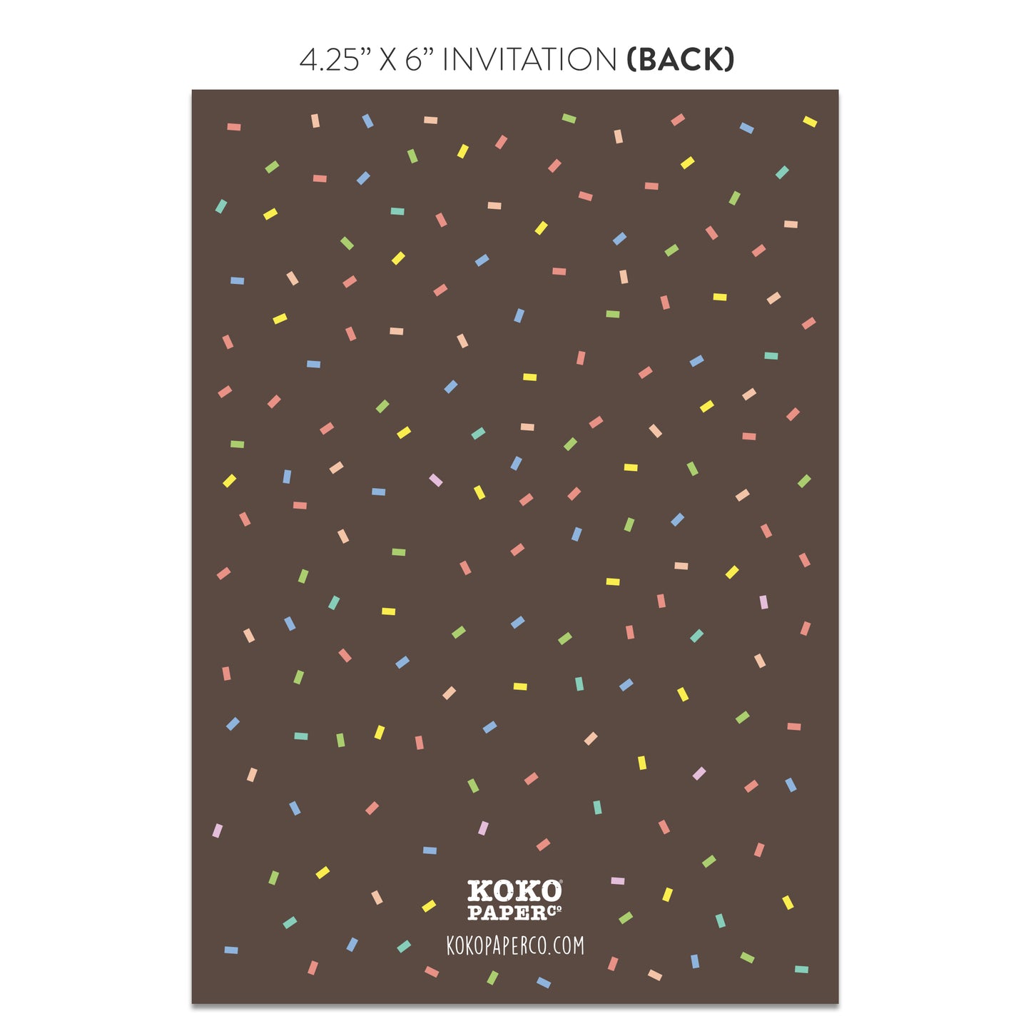 Cupcake Birthday Invitations