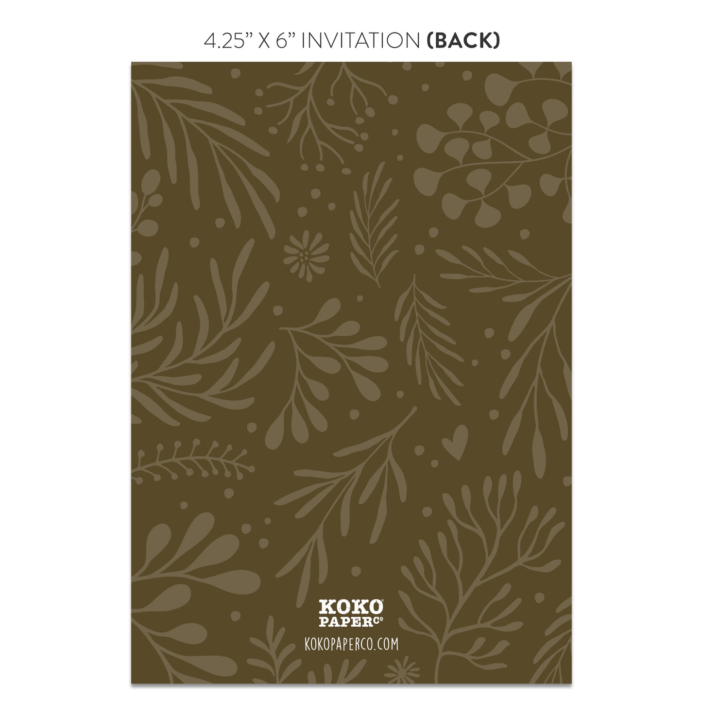 Enchanted Woodland Baby Shower Invitations