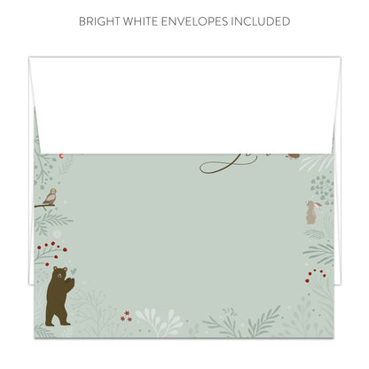 Enchanted Woodland Thank You Cards (Flat)