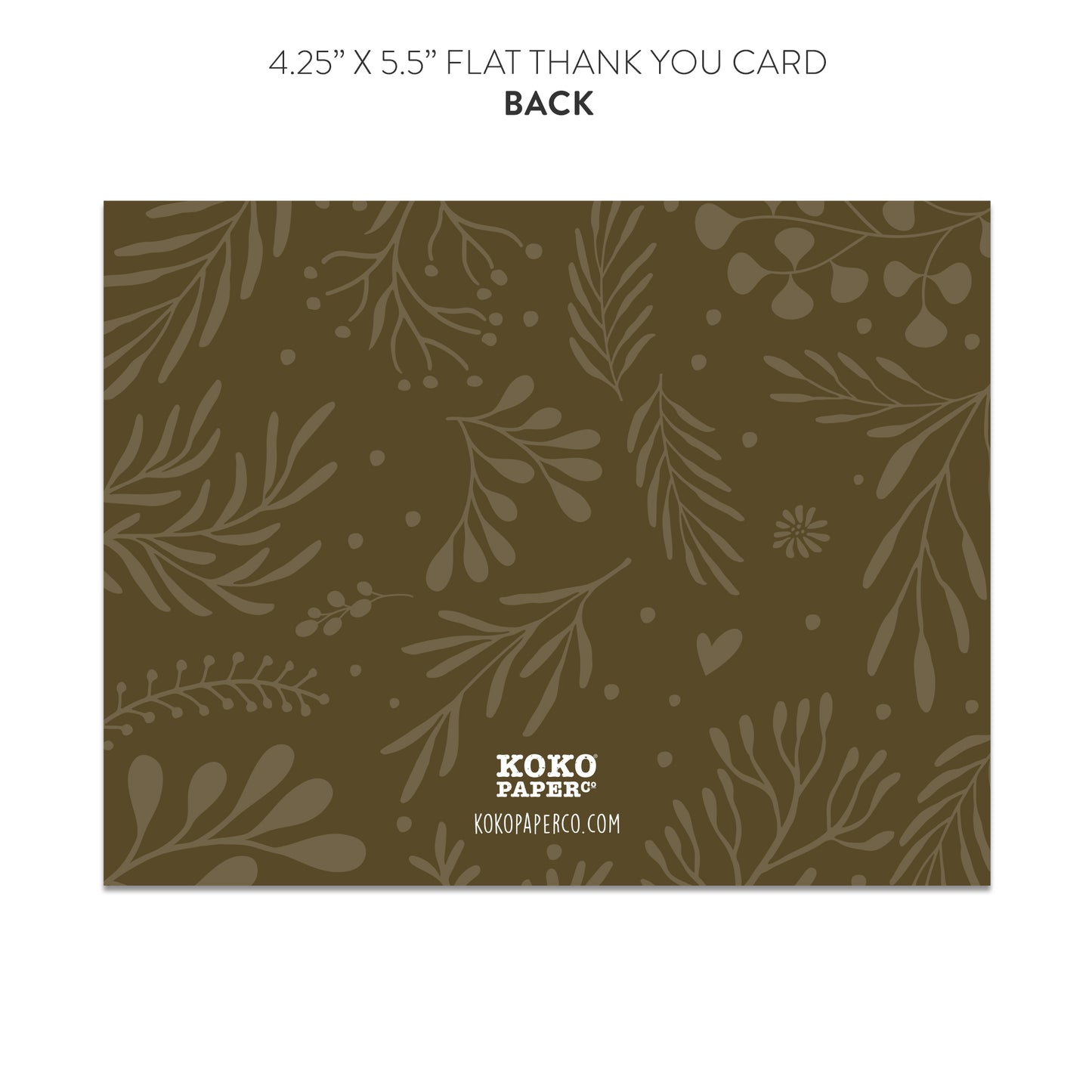 Enchanted Woodland Thank You Cards (Flat)