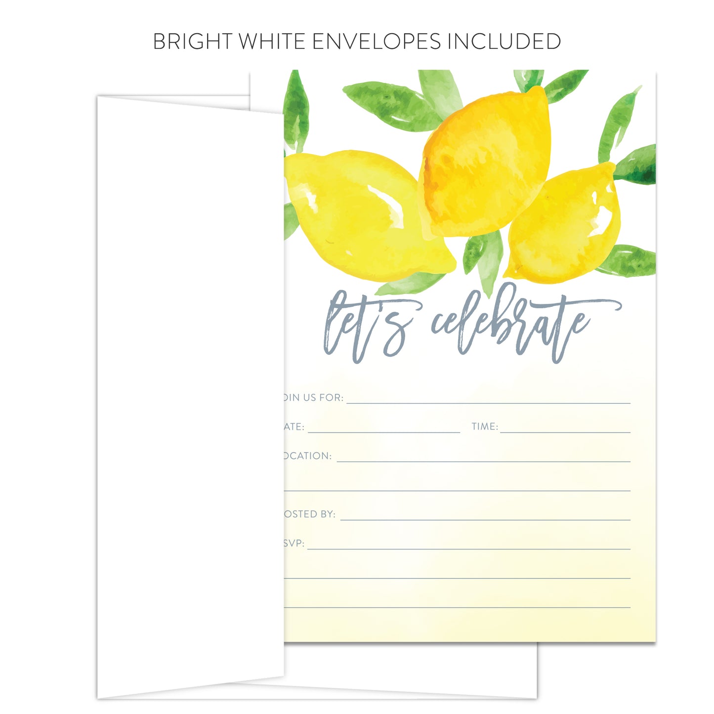 Lemon Invitations