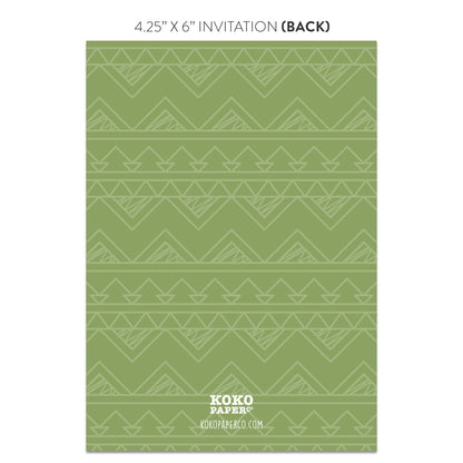 Llama Baby Shower Invitations