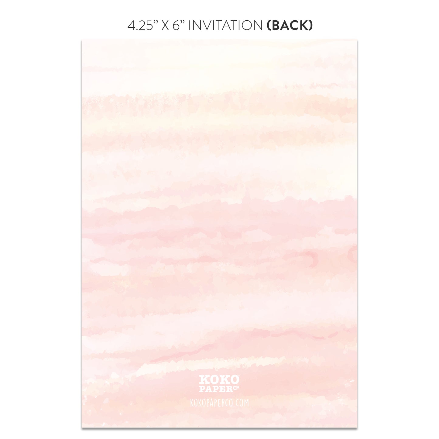 Pink Garden Baby Shower Invitations