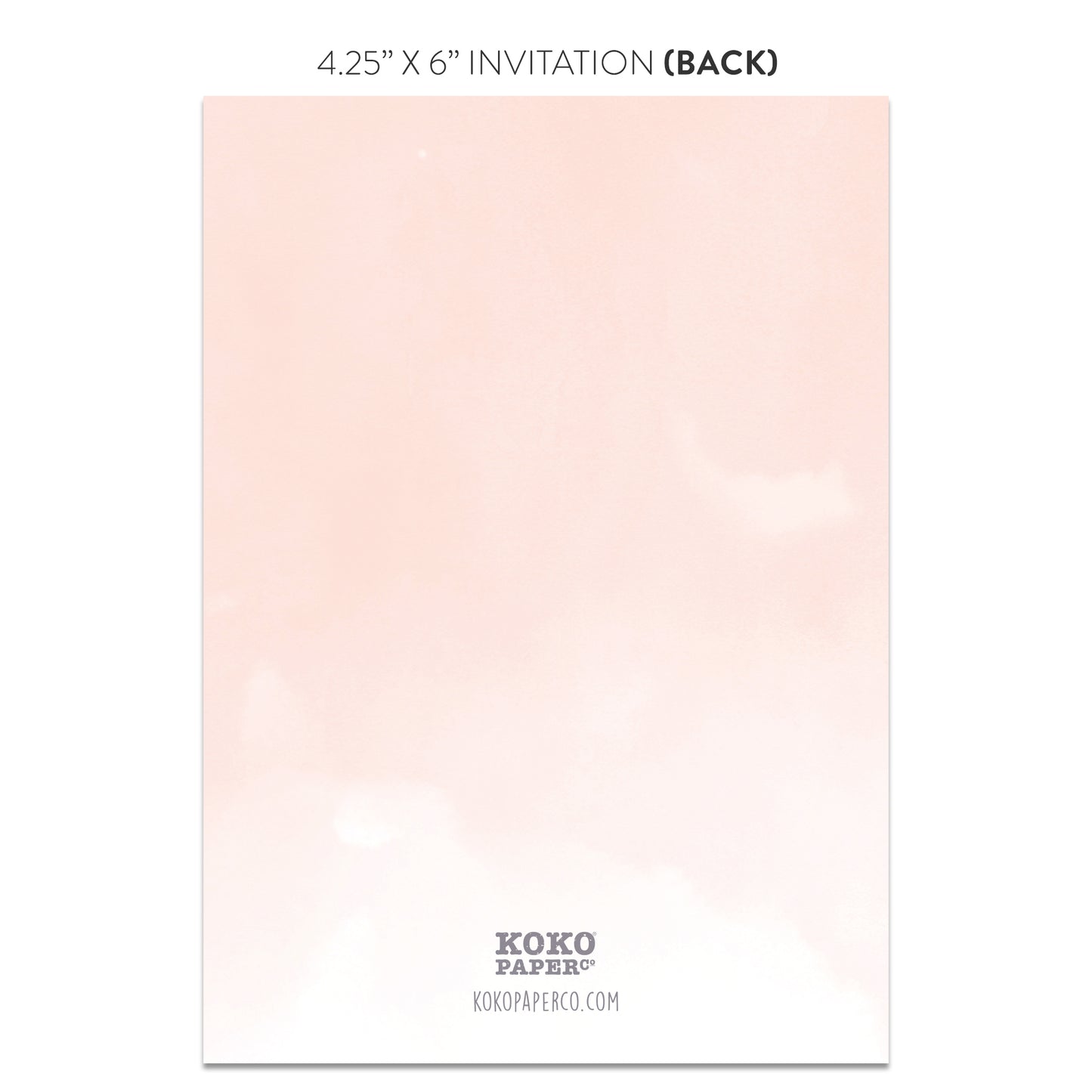 Pink Peony Bridal Shower Invitations