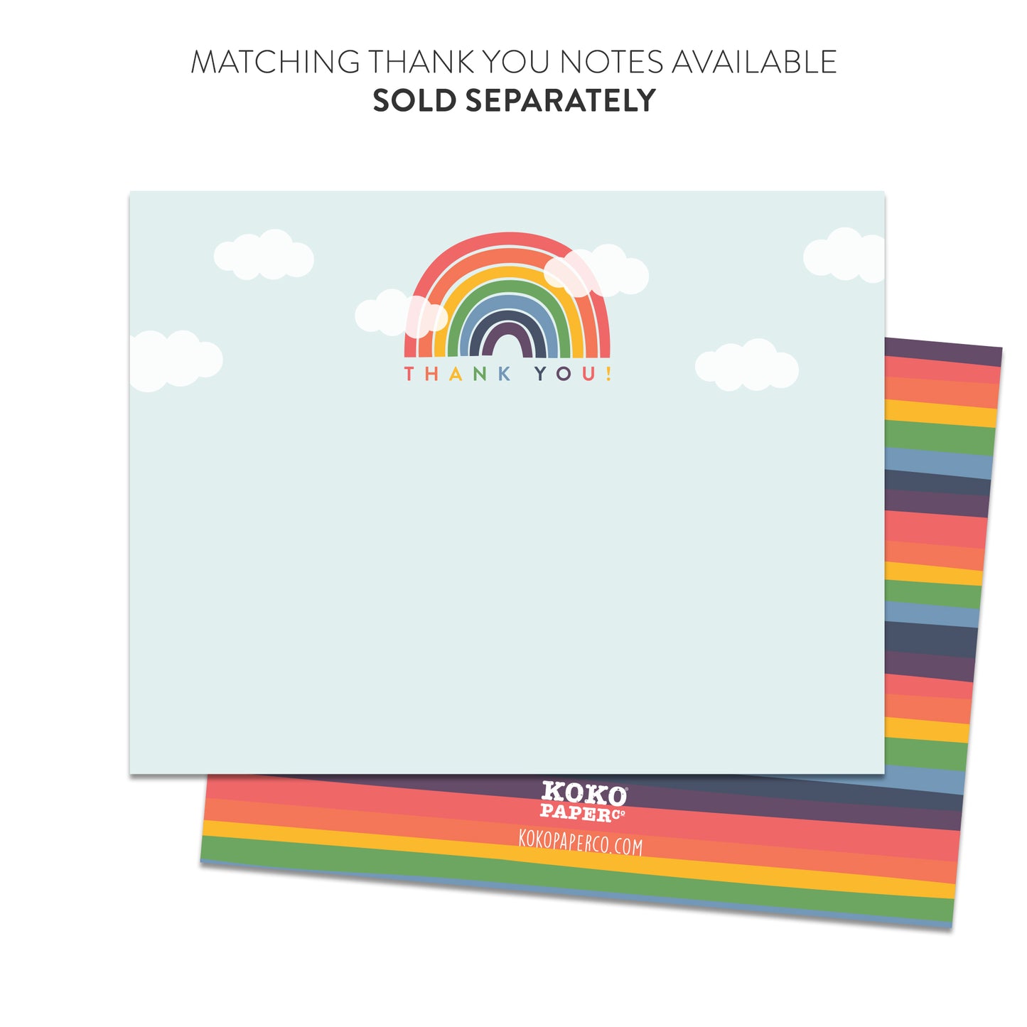 Rainbow Baby Shower Invitations