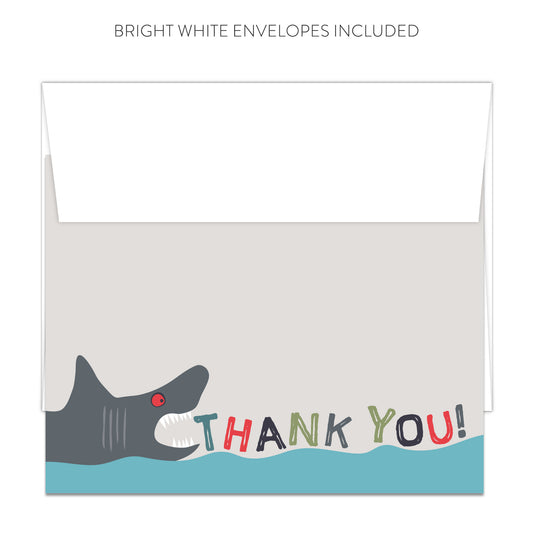 Shark Thank You Cards (Flat)