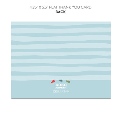 Shark Thank You Cards (Flat)