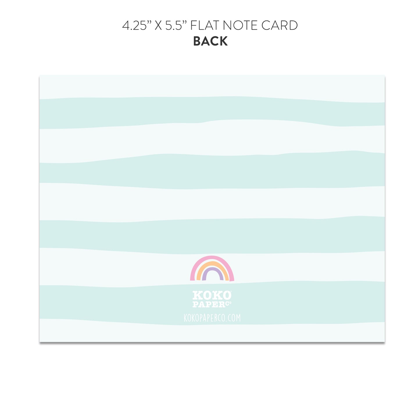 Unicorn Blank Note Cards (Flat)