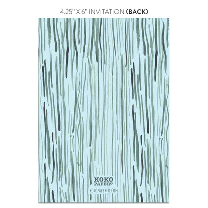 Whale Baby Shower Invitations